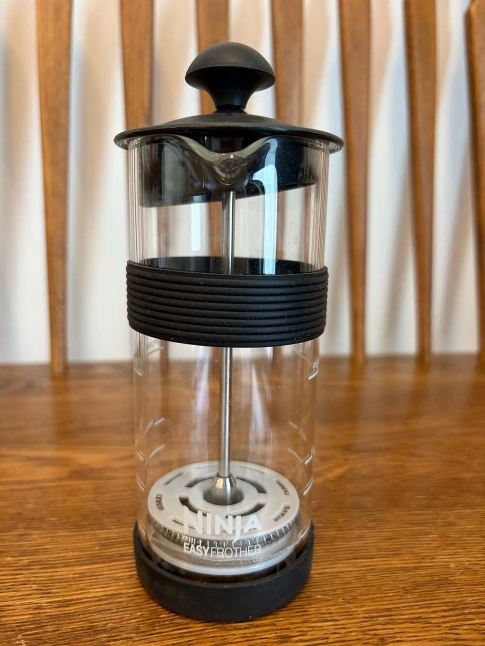 Ninja Coffee Bar Easy Frother Manual Milk Press